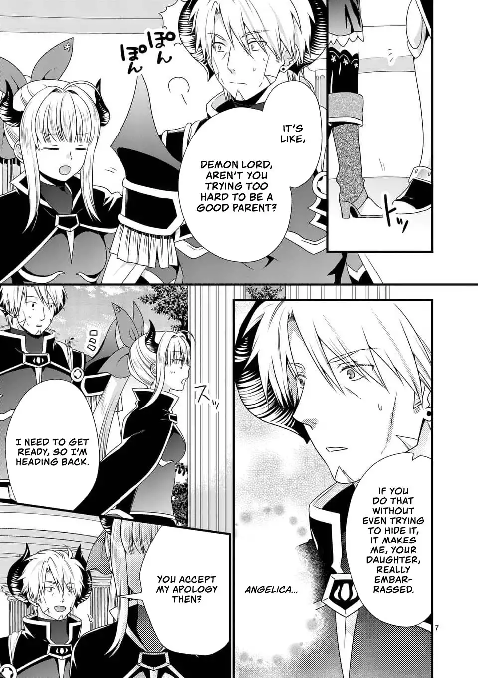 Maou Desu. Onna Yuusha no Hahaoya to Saikon Shita no de, Onna Yuusha ga Giri no Musume ni Narimashita. Chapter 18 8